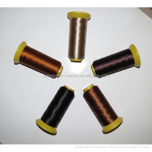 China Nylon Hair Weaving Thread For Hair Extensions Weaving